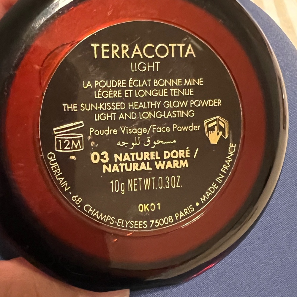 Guerlain Terracotta Light Healthy Glow Powder Bronzer - 03 Natural Warm - Picture 3 of 3